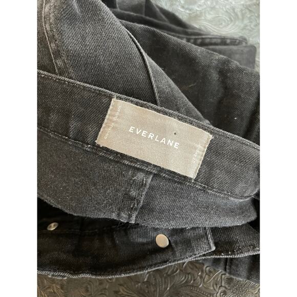 Everlane Jeans Women's 27R Slim Ankle Black - Picture 4 of 6